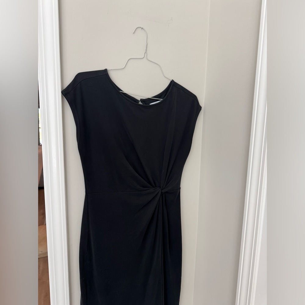 Nordstrom Black Midi Dress